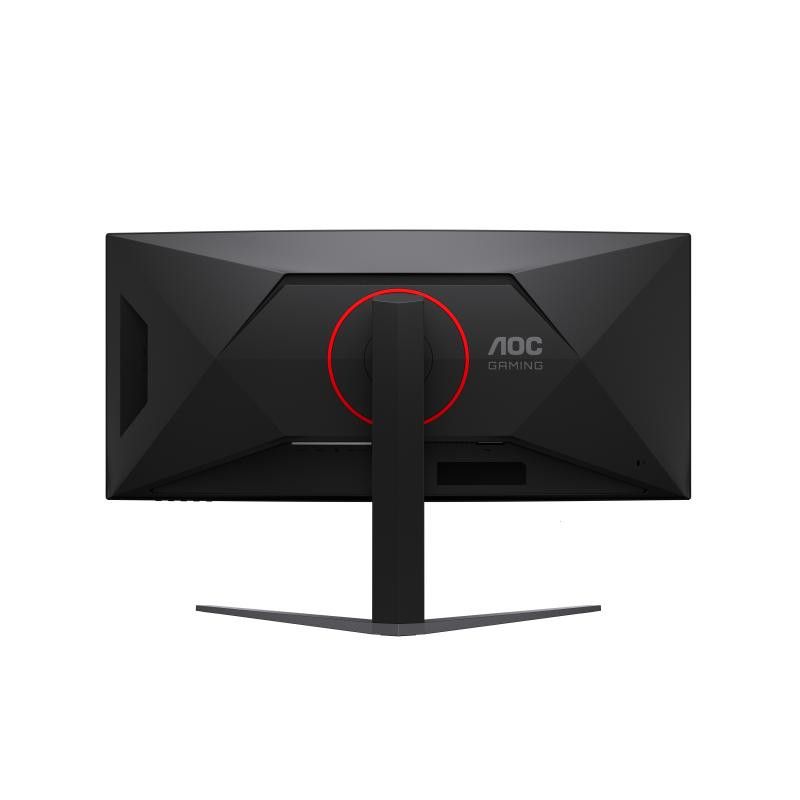 AOC G4 34'' CU34G4CA écran plat de PC 86,4 cm (34") 3440 x 1440 pixels Noir, Rouge · Moniteur · Informat Systems Strasbourg (image 18)