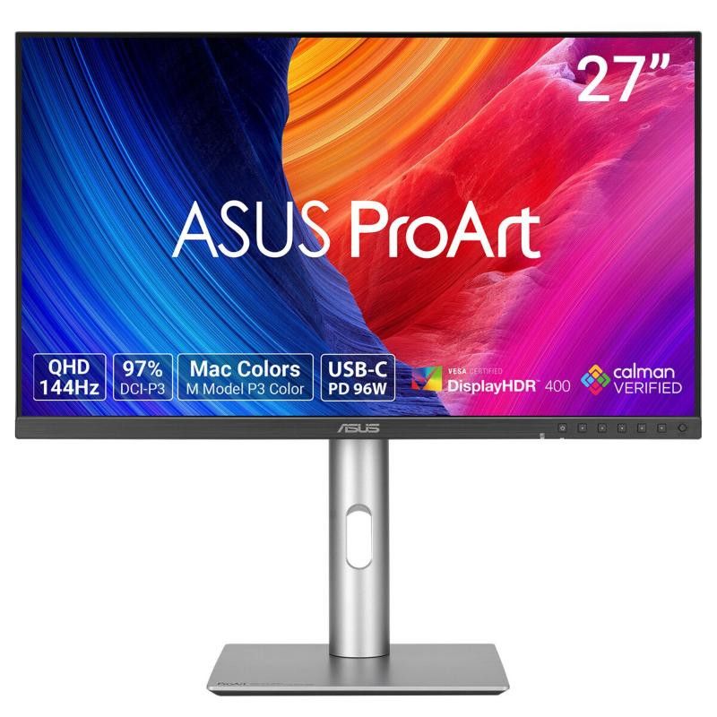 ASUS ProArt PA278CGRV écran plat de PC 68,6 cm (27") 2560 x 1440 pixels Wide Quad HD LCD Argent · Moniteur · Informat Syst...