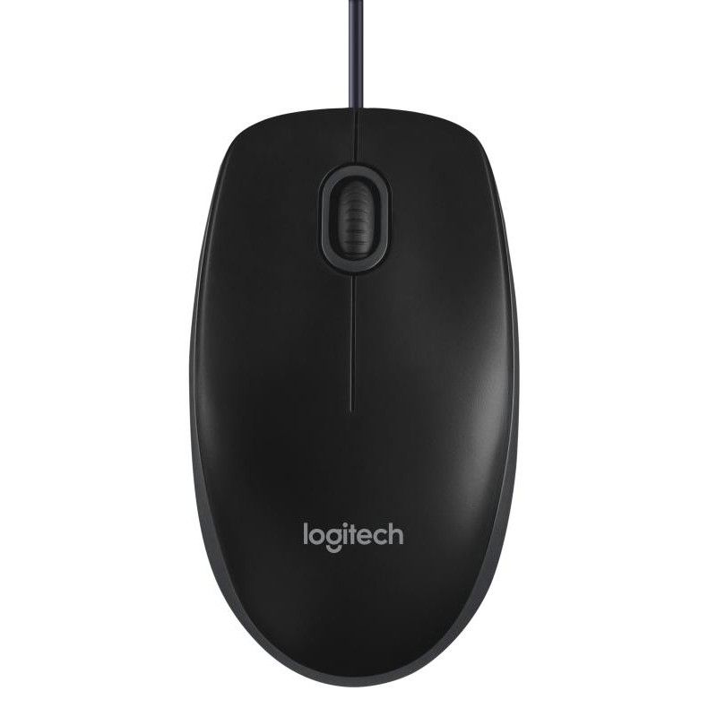 Logitech B100 souris Bureau Ambidextre USB Type-A Optique 800 DPI · Souris PC · Informat Systems Strasbourg (image 2)
