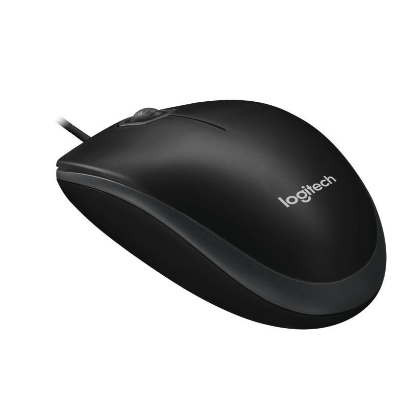 Logitech B100 souris Bureau Ambidextre USB Type-A Optique 800 DPI · Souris PC · Informat Systems Strasbourg (image 4)