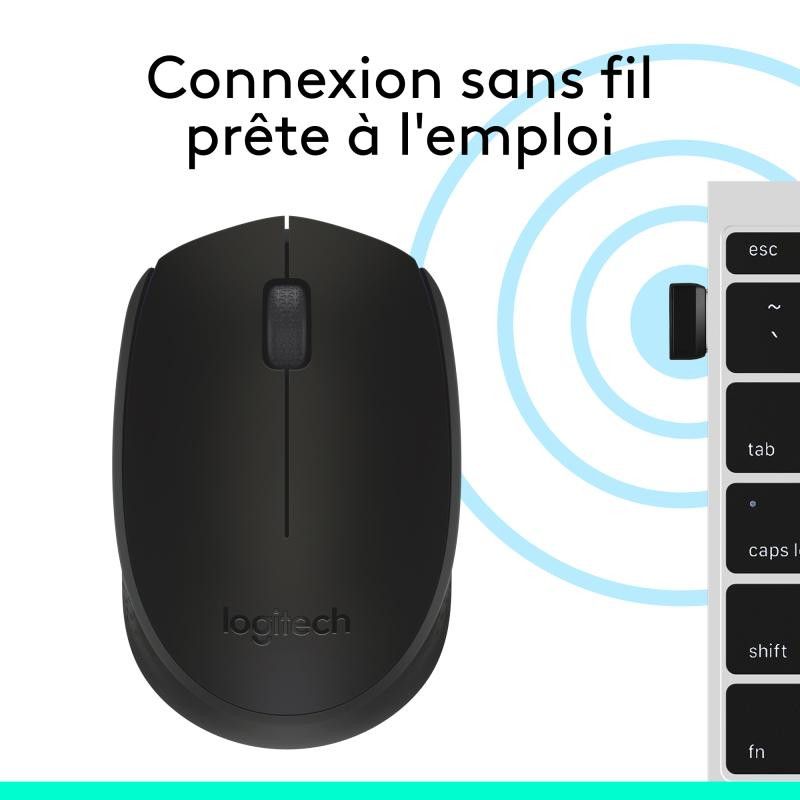 LOGITECH M171 Sans fil Retail Noir · Souris PC · Informat Systems Strasbourg (image 12)