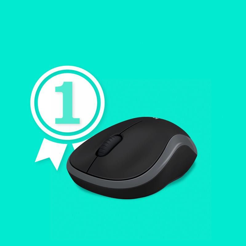 LOGITECH M185 Sans Fil USB Gris Retail · Souris PC · Informat Systems Strasbourg (image 2)