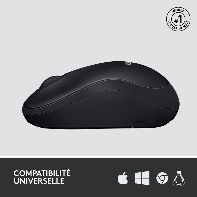 Logitech M220 Silent Noir Sans Fil · SOURIS · Informat Systems Strasbourg (image 11)
