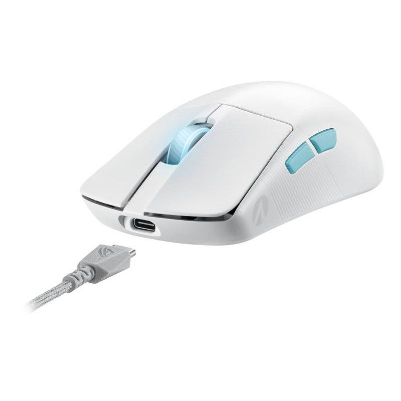 ASUS ROG Harpe Ace Aim Lab Edition souris Gaming Ambidextre RF Wireless + Bluetooth + USB Type-C Opto-mécanique 36000 DPI ... (image 7)