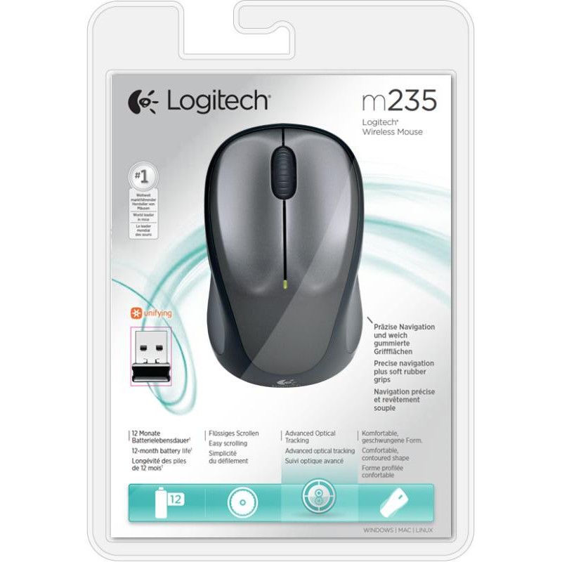 Logitech M235 souris Bureau Ambidextre RF sans fil Optique 1000 DPI · Informat Systems Strasbourg (image 5)