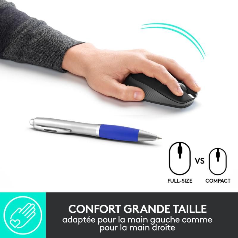 Logitech M190 Noir Sans Fil *910-005905 · SOURIS · Informat Systems Strasbourg (image 8)