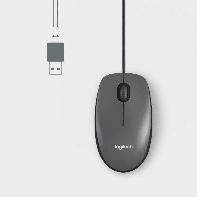 Logitech M100 · SOURIS · Informat Systems Strasbourg (image 3)