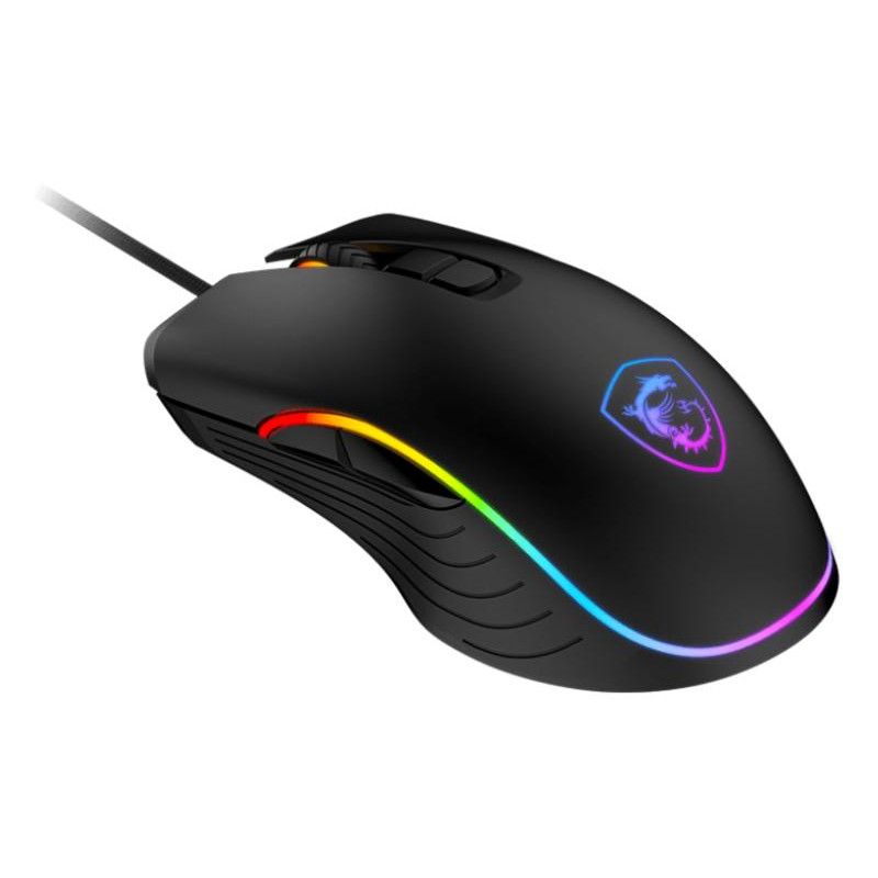 MSI FORGE GM300 souris Gaming Ambidextre USB Type-A Optique 7200 DPI · Souris PC · Informat Systems Strasbourg (image 2)