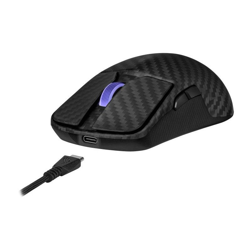 ASUS ROG Harpe Ace Extreme souris Gaming Droitier RF Wireless + Bluetooth + USB Type-A Optique 42000 DPI · Souris PC · Inf... (image 6)