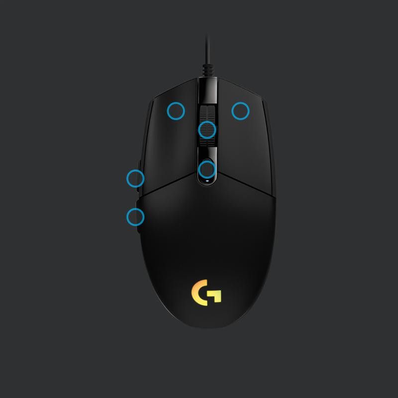 Logitech G203 Gaming Mouse LIGHTSYNC · Souris PC · Informat Systems Strasbourg (image 4)