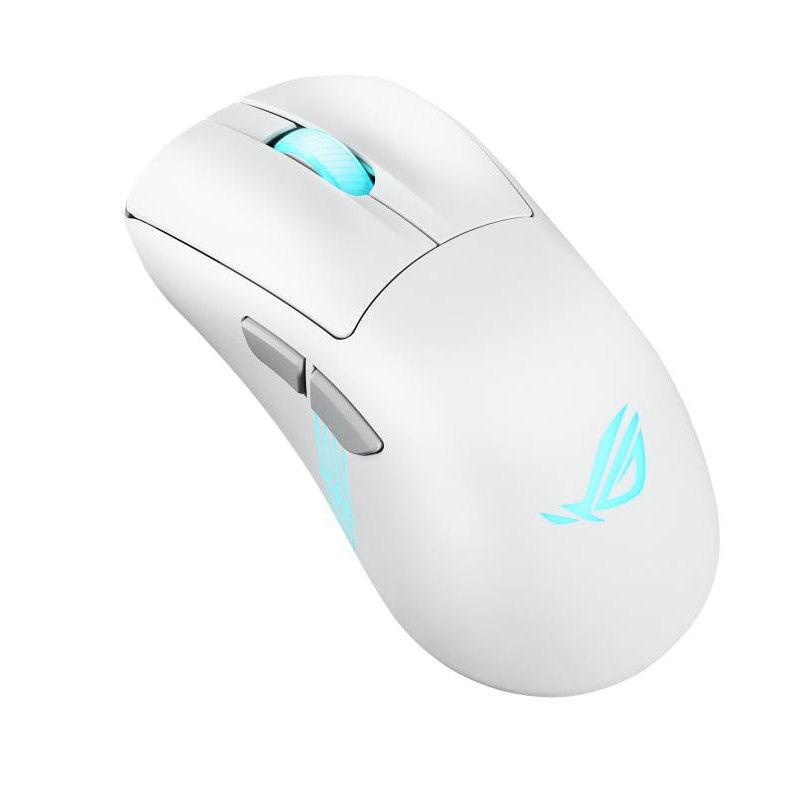 ASUS ROG Keris II Origin WHT souris Gaming Droitier RF Wireless + Bluetooth + USB Type-A Optique 42000 DPI · Souris PC · I... (image 2)