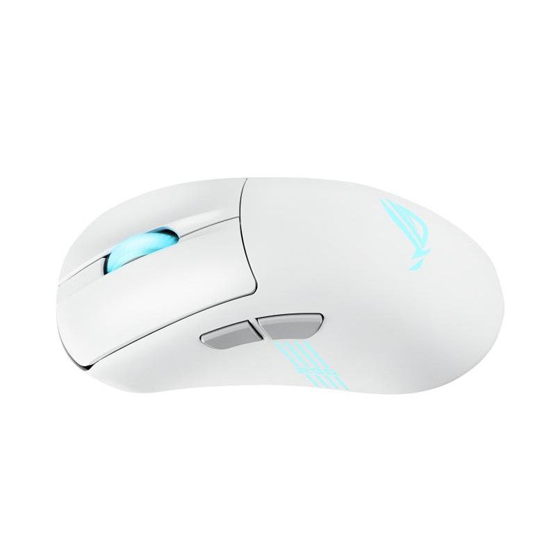ASUS ROG Keris II Origin WHT souris Gaming Droitier RF Wireless + Bluetooth + USB Type-A Optique 42000 DPI · Souris PC · I... (image 4)