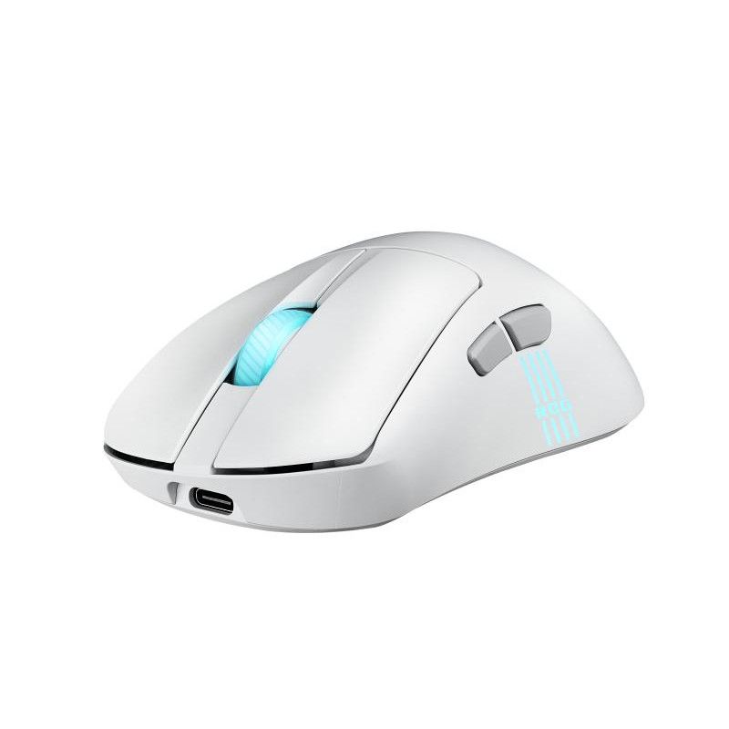 ASUS ROG Keris II Origin WHT souris Gaming Droitier RF Wireless + Bluetooth + USB Type-A Optique 42000 DPI · Souris PC · I... (image 6)