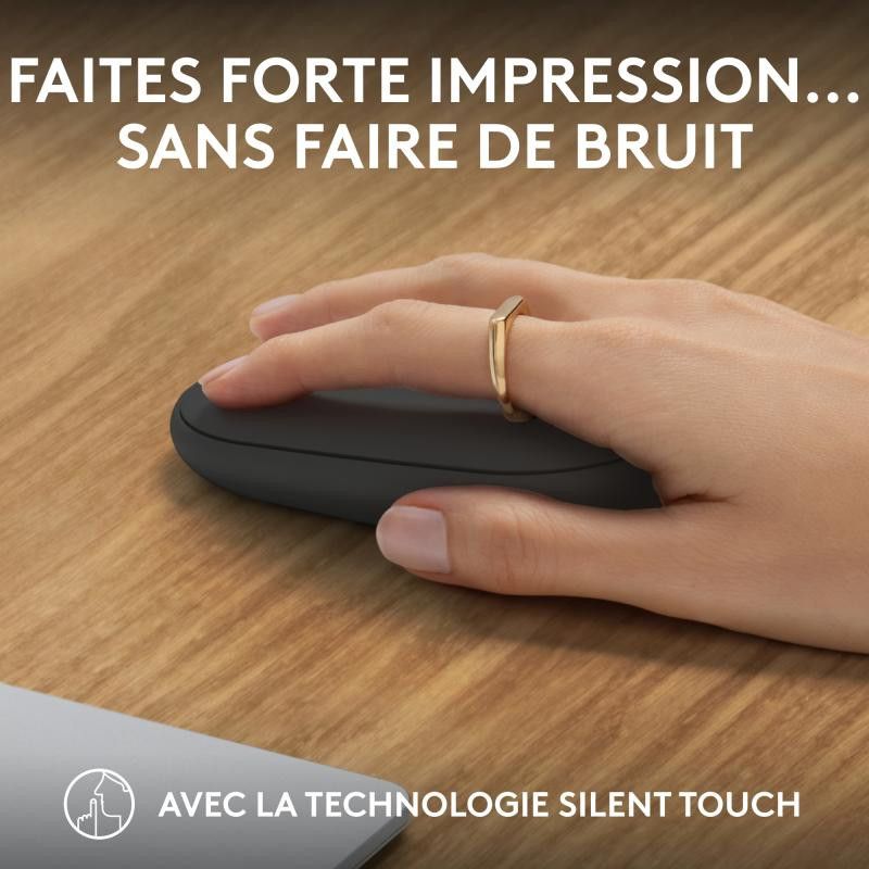 Logitech Pebble 2 M350s souris Voyage Ambidextre RF sans fil + Bluetooth Optique 4000 DPI · Souris PC · Informat Systems S... (image 12)