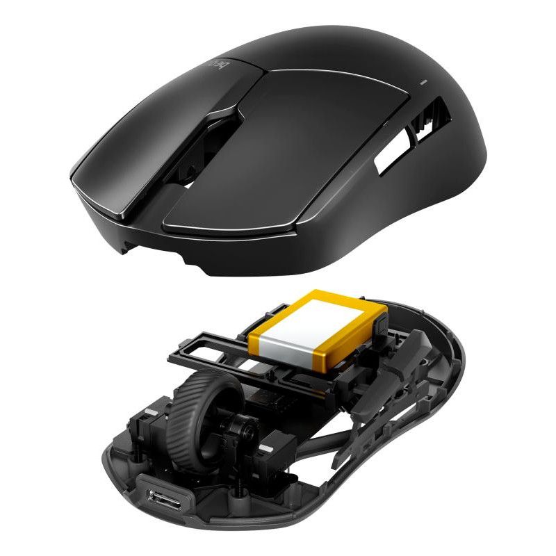 be quiet! Dark Perk Ergo | souris gaming sans fil | ultra-légère | Capteur PixArt PAW3950 | design amibidextre · Souris PC... (image 7)
