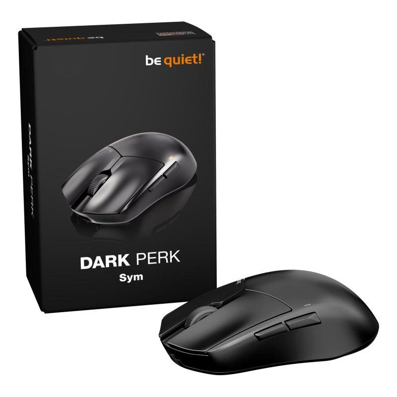 be quiet! Dark Perk Ergo | souris gaming sans fil | ultra-légère | Capteur PixArt PAW3950 | design amibidextre · Souris PC... (image 8)