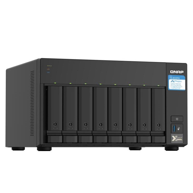 QNAP TS-832PX-4G Serveur NAS 8 Baies · Serveurs NAS · Informat Systems Strasbourg (image 2)