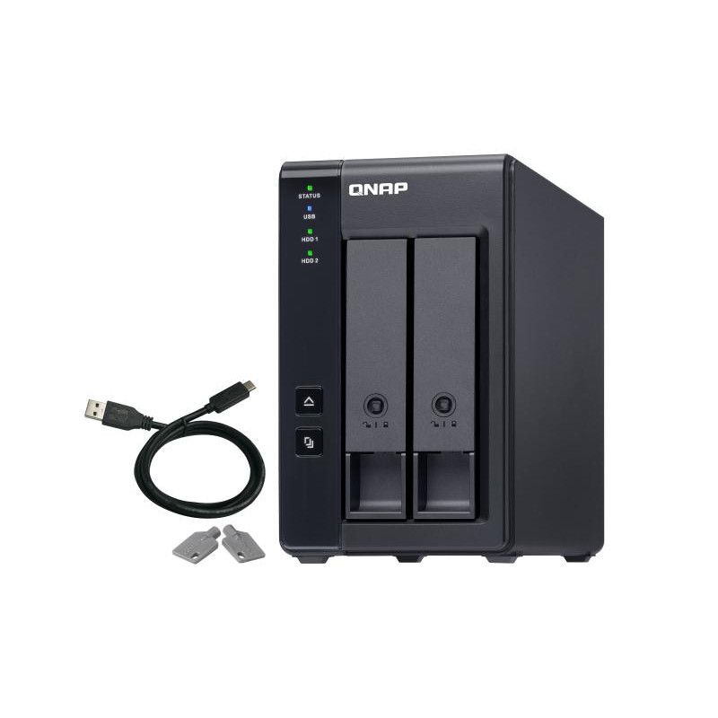 QNAP TR-002 Boitier d'Expansion 2 Baies · Serveurs NAS · Informat Systems Strasbourg
