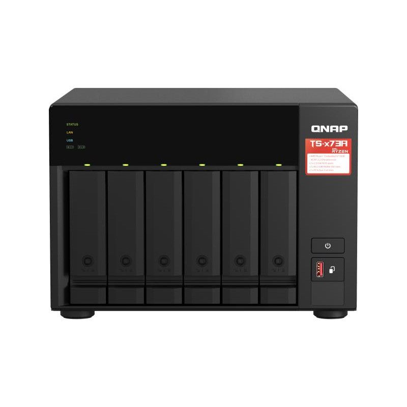 QNAP TS-673A-8G Serveur NAS 6 Baies · Serveurs NAS · Informat Systems Strasbourg