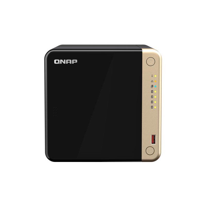 QNAP TS-464 NAS Tower Intel® Celeron® N5095 8 Go DDR4 0 To QNAP QTS Noir · Serveurs NAS · Informat Systems Strasbourg