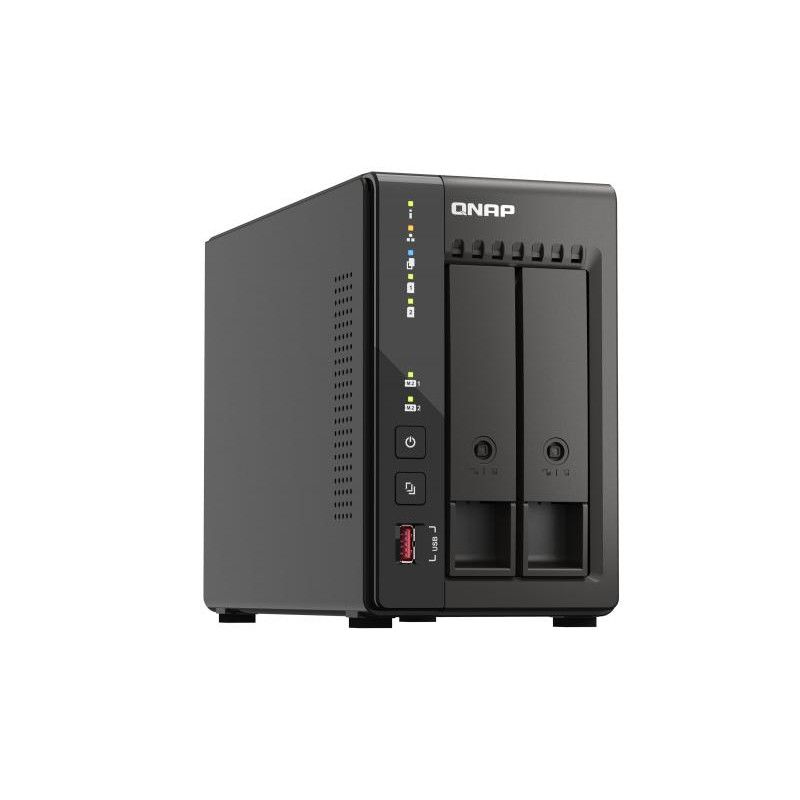 QNAP TS-253E NAS Tower Intel® Celeron® J6412 8 Go 0 To QNAP QTS Noir · Serveurs NAS · Informat Systems Strasbourg (image 4)