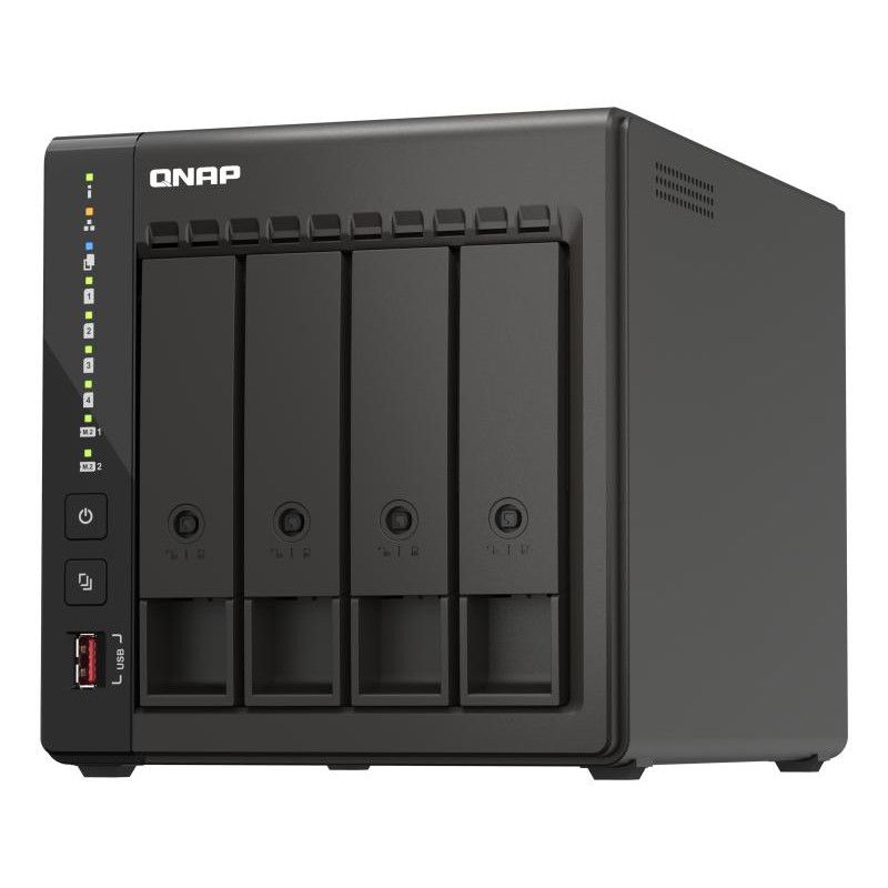 QNAP TS-453E NAS Tower Intel® Celeron® J6412 8 Go 0 To QNAP QTS Noir · Serveurs NAS · Informat Systems Strasbourg (image 5)