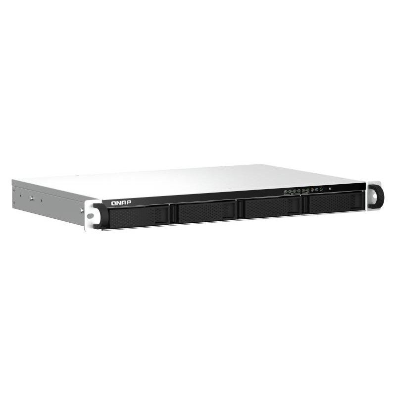 QNAP TS-464eU NAS Rack (1 U) Intel® Celeron® N5095 8 Go DDR4 0 To QNAP Turbo System Aluminium, Noir · Serveurs NAS · Infor... (image 2)