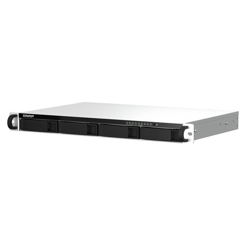 QNAP TS-464eU NAS Rack (1 U) Intel® Celeron® N5095 8 Go DDR4 0 To QNAP Turbo System Aluminium, Noir · Serveurs NAS · Infor... (image 4)