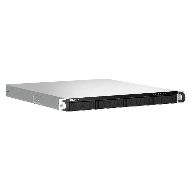 QNAP TS-464U NAS Rack (1 U) Intel® Celeron® N5095 8 Go DDR4 0 To QNAP Turbo System Aluminium, Noir · Serveurs NAS · Inform... (image 2)