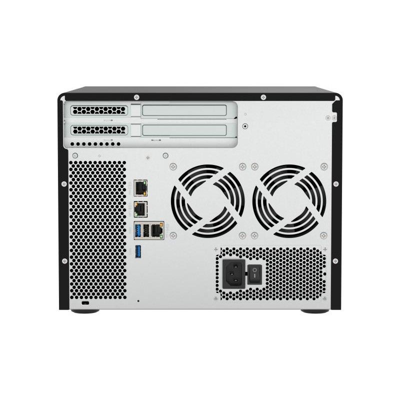 QNAP TS-855X SAN Tower Intel Atom® C5125 8 Go DDR4 0 To QNAP QTS Noir · Serveurs NAS · Informat Systems Strasbourg (image 2)