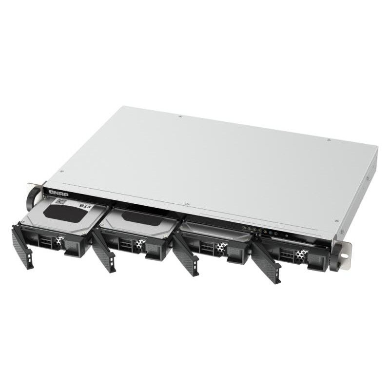 QNAP TS-433eU NAS Rack (1 U) Cortex-A Cortex-A55 4 Go 0 To QNAP Turbo System Noir · Serveurs NAS · Informat Systems Strasb... (image 5)