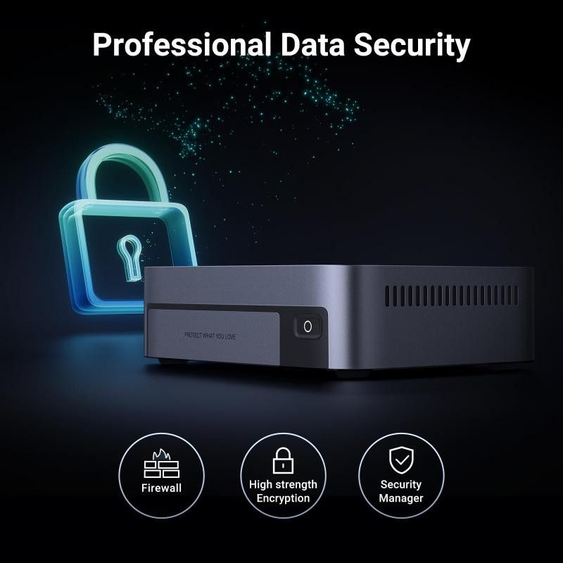 Ugreen DXP480T Plus NAS Bureau Intel® Core i5 8 Go DDR5 Gris · Serveurs NAS · Informat Systems Strasbourg (image 8)