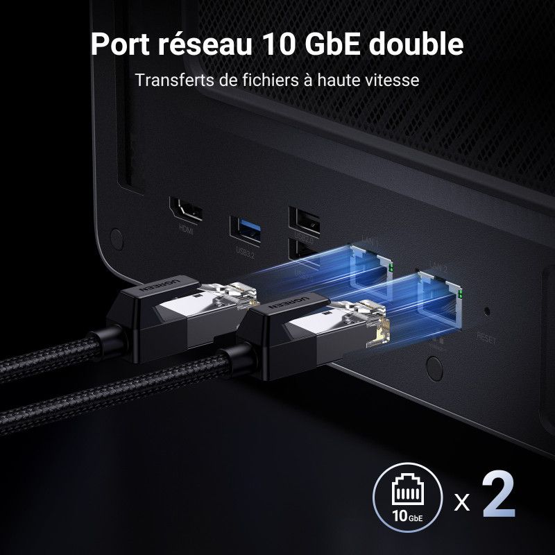 Ugreen DXP6800 Pro NAS Bureau Intel® Core i5 8 Go DDR5 Gris, Noir · Serveurs NAS · Informat Systems Strasbourg (image 4)