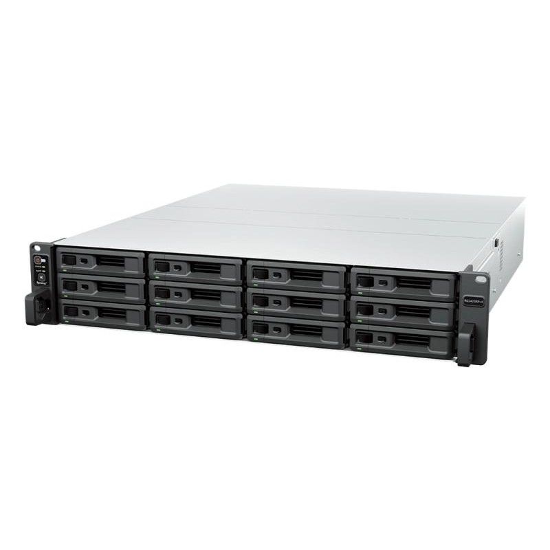 Synology RackStation RS2423RP+II NAS Rack (2 U) AMD Ryzen V1780B 8 Go DDR4 0 To DiskStation Manager Noir · Serveurs NAS · ... (image 2)