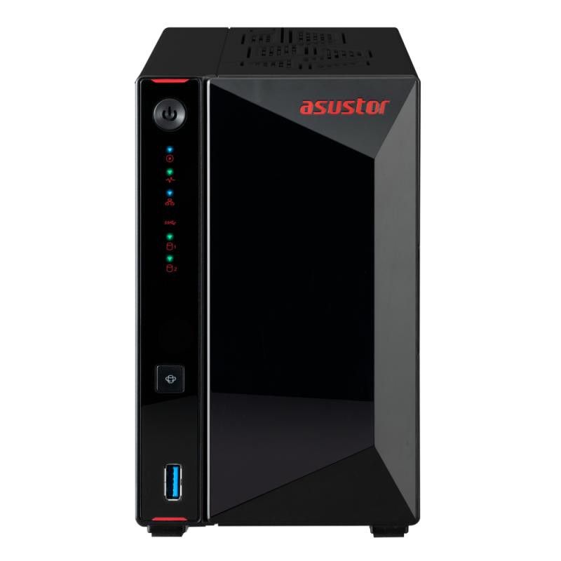 Asustor AS5402T serveur de stockage NAS Intel® Celeron® N5105 4 Go DDR4 0 To ADM Noir · Serveurs NAS · Informat Systems St...