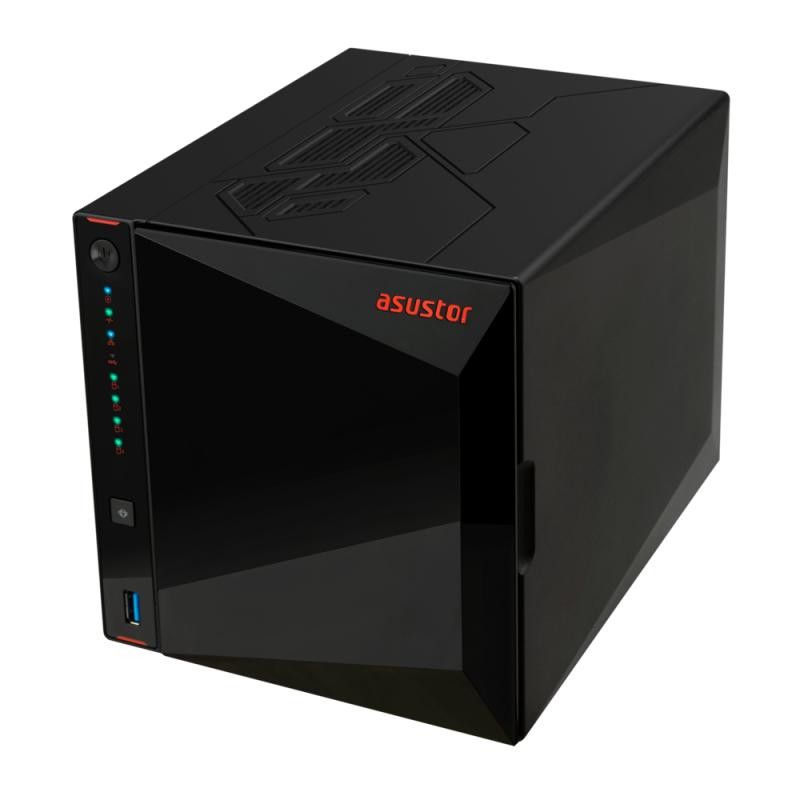 Asustor AS5404T serveur de stockage NAS Intel® Celeron® N5105 4 Go DDR4 0 To ADM Noir · Serveurs NAS · Informat Systems St... (image 4)