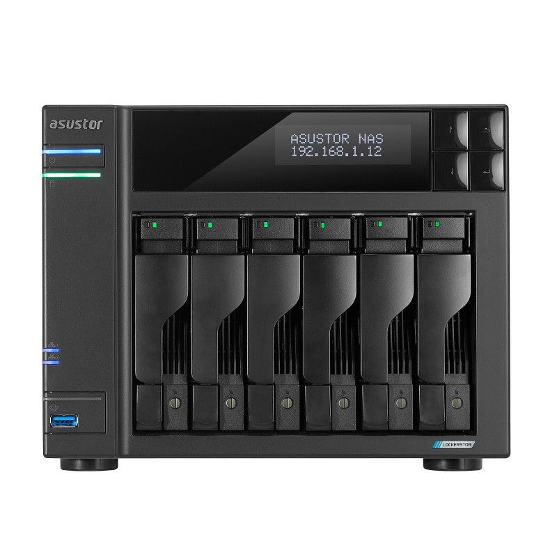 ASUSTOR LOCKERSTOR NAS 6 Baies *AS6706T v2 · Serveurs NAS · Informat Systems Strasbourg