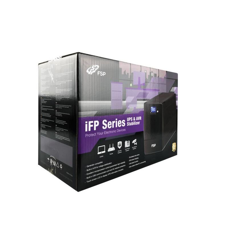 FSP (FORTRON) Onduleur 600VA IFP600 · Sécurité électrique · Informat Systems Strasbourg (image 5)