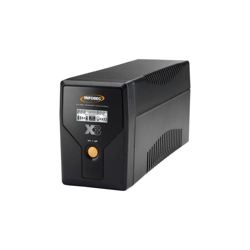 INFOSEC X3 EX 500 LCD USB FR/SCHUKO - Line interactive · Sécurité électrique · Informat Systems Strasbourg