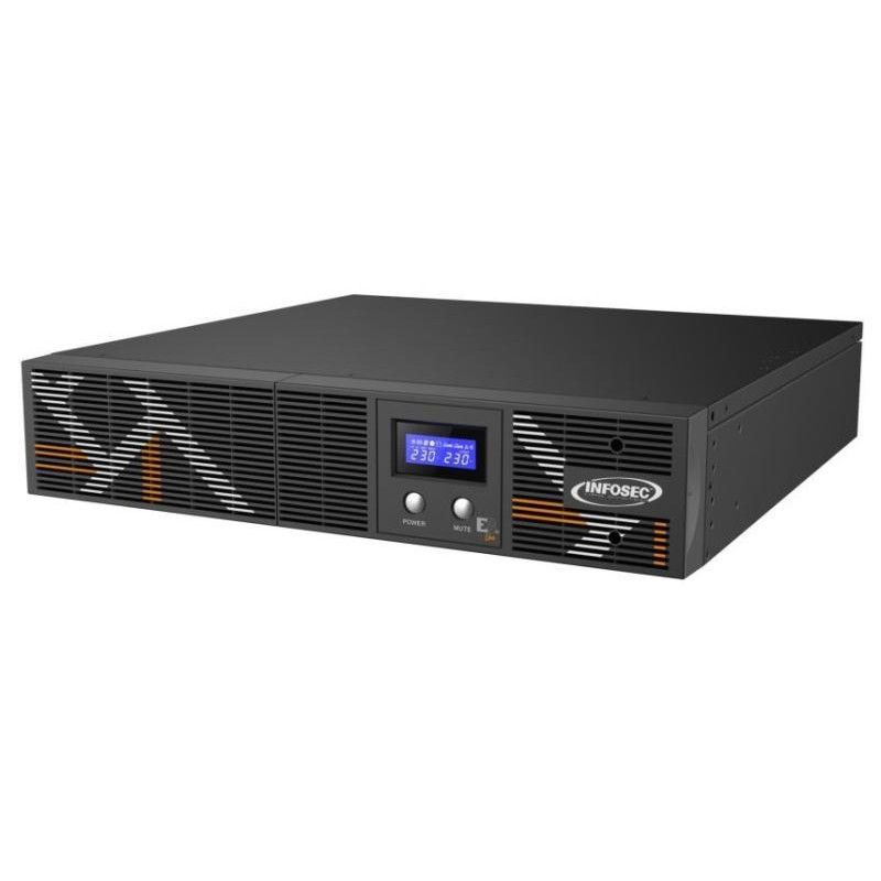 INFOSEC E3 LIVE 2200 RT - On line simple conversion - 2200 VA · Onduleurs · Informat Systems Strasbourg (image 2)