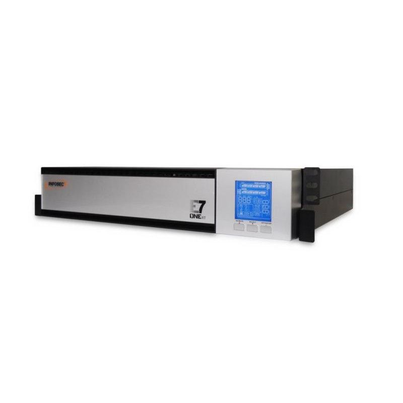 INFOSEC E7 One 1500 RT IEC - On line double conversion · Onduleurs · Informat Systems Strasbourg