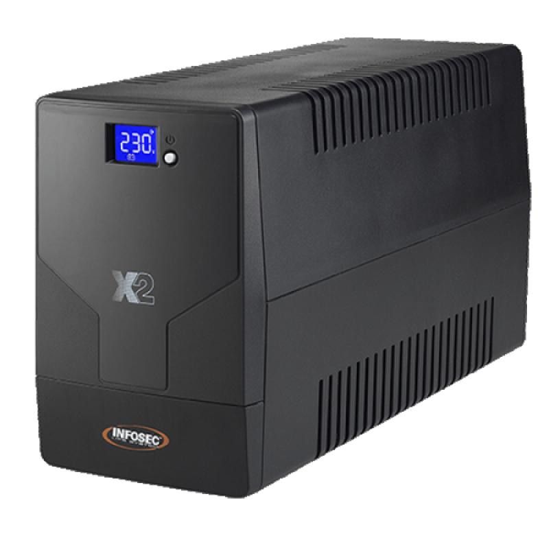 INFOSEC X2 LCD TOUCH 1600 FR/SCHUKO · ONDULEUR · Informat Systems Strasbourg (image 2)