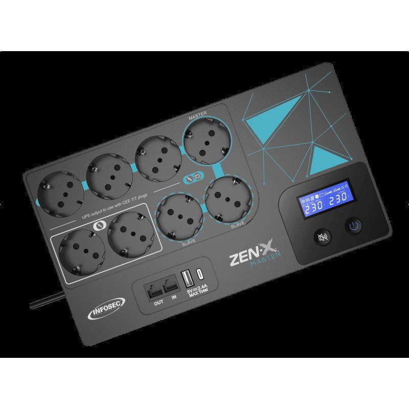 INFOSEC Zen-X Master 800 FR/SCHUKO · Onduleurs · Informat Systems Strasbourg (image 4)