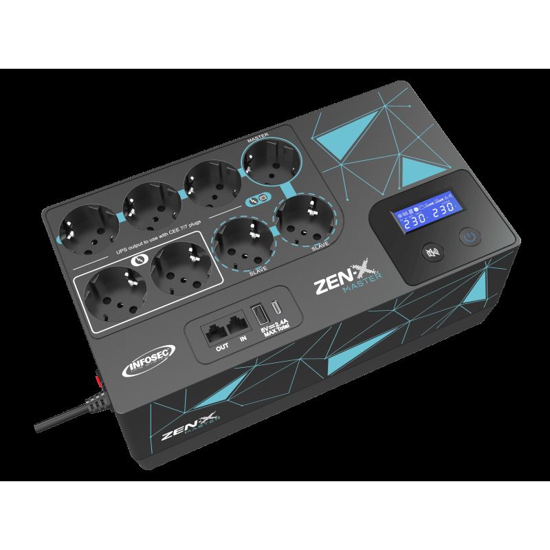 INFOSEC Zen-X Master 800 FR/SCHUKO · Onduleurs · Informat Systems Strasbourg (image 5)