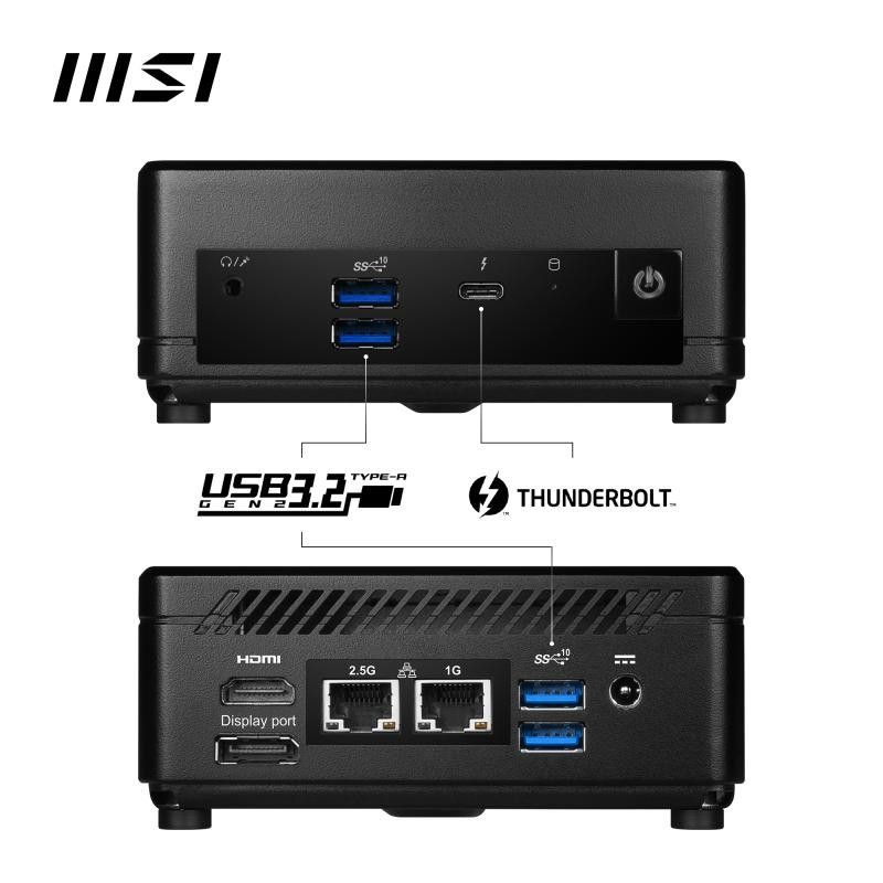MSI Cubi 5 12M-003BEU · Barebone NUC · Informat Systems Strasbourg (image 5)