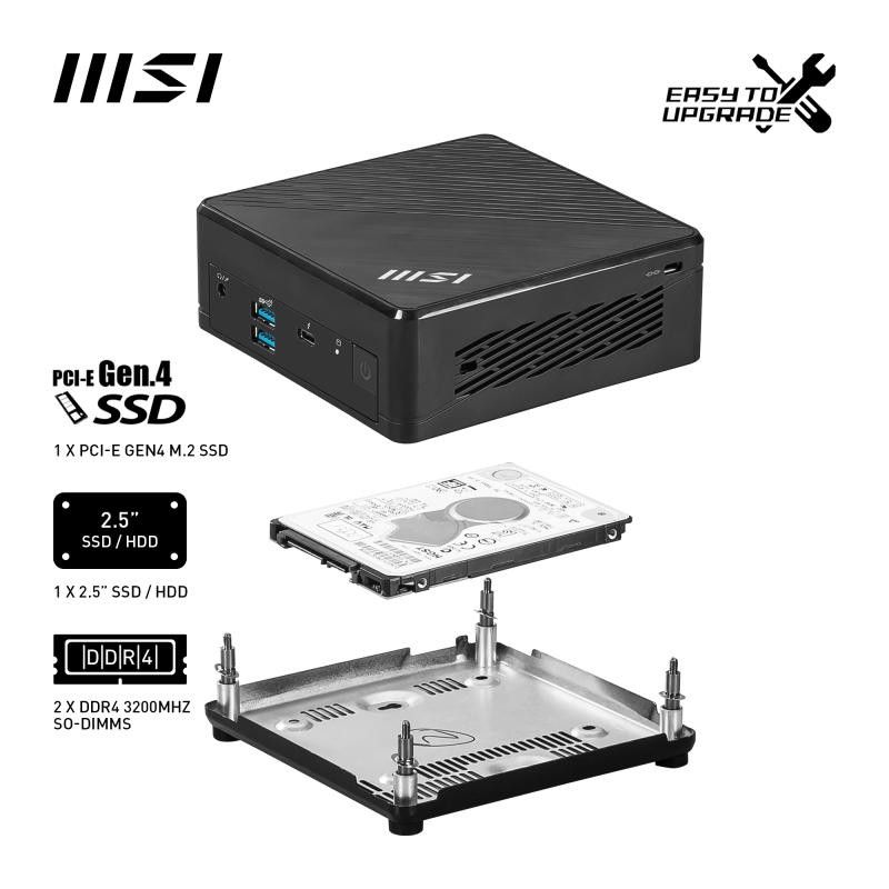MSI Cubi 5 12M-003BEU · Barebone NUC · Informat Systems Strasbourg (image 7)