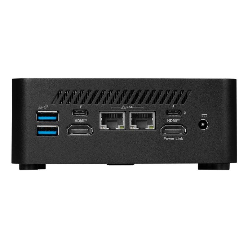 MSI Cubi NUC AI 1UMG-019BEU Noir 125H Intel SoC · Barebone NUC · Informat Systems Strasbourg (image 3)
