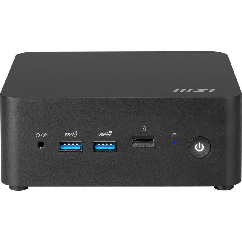 MSI Cubi NUC 1MG-001EU PC/poste de travail Intel Core 7 150U 16 Go DDR5-SDRAM 1 To SSD Windows 11 Pro Mini PC Noir · Bareb... (image 9)