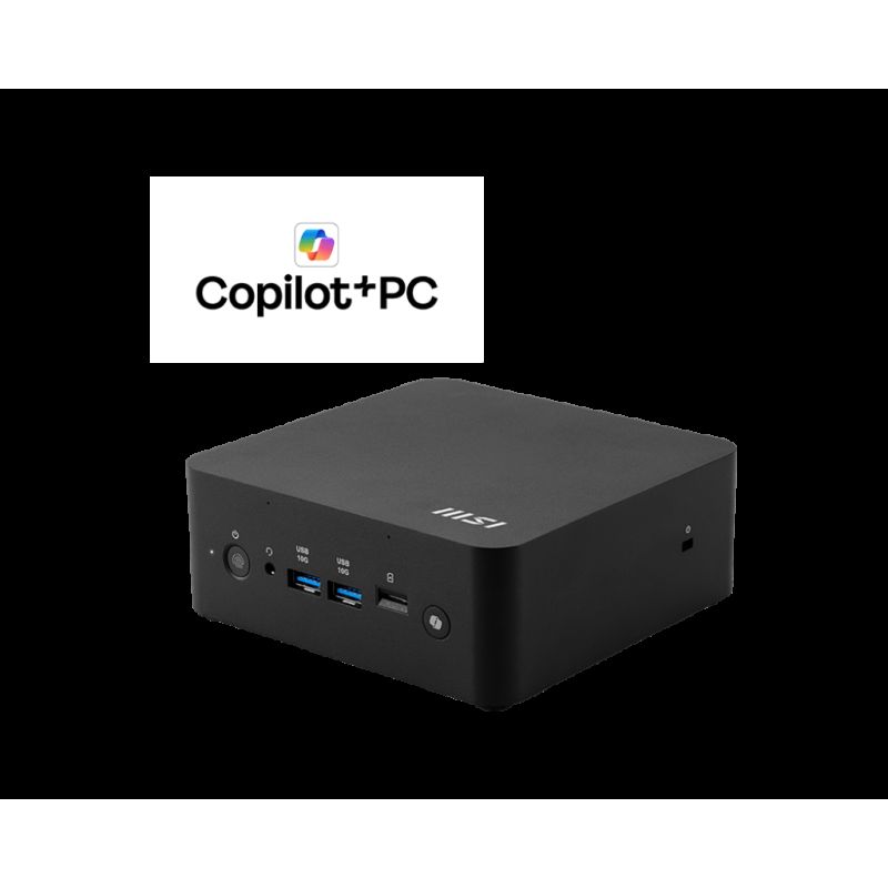 MSI Cubi NUC AI+ 2MG-007EU Copilot+ PC Intel Core Ultra 9 288V 32 Go LPDDR5x-SDRAM 1 To SSD Windows 11 Pro Mini PC Noir · ... (image 5)