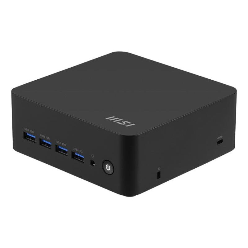 MSI Cubi Z AI 8M R5 8645HS FS 16GB 512GB W11P AMD Ryzen 5 16 Go DDR5-SDRAM 512 Go SSD Windows 11 Pro Mini PC Noir · Barebo...